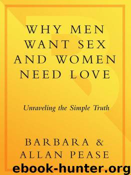 Why Men Want Sex and Women Need Love: Solving the Mystery of Attraction by Pease Barbara & Pease Allan