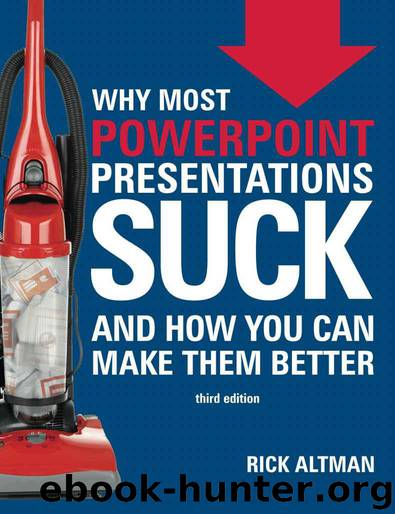 Why Most PowerPoint Presentations Suck...and how you can make them better by Altman Rick