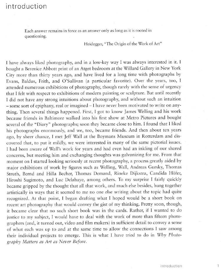 Why Photography Matters as Art as Never Before by Michael Fried