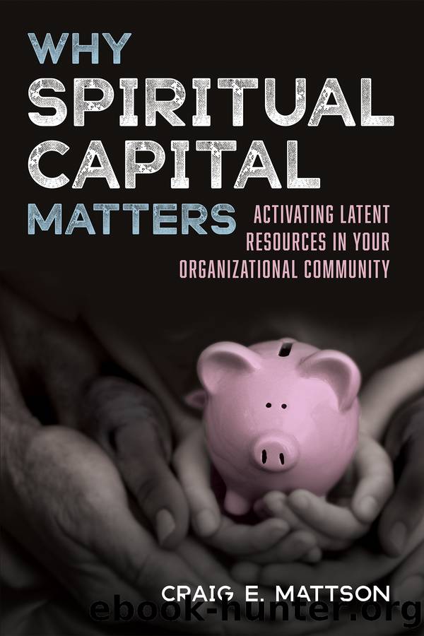 Why Spiritual Capital Matters by Craig E. Mattson
