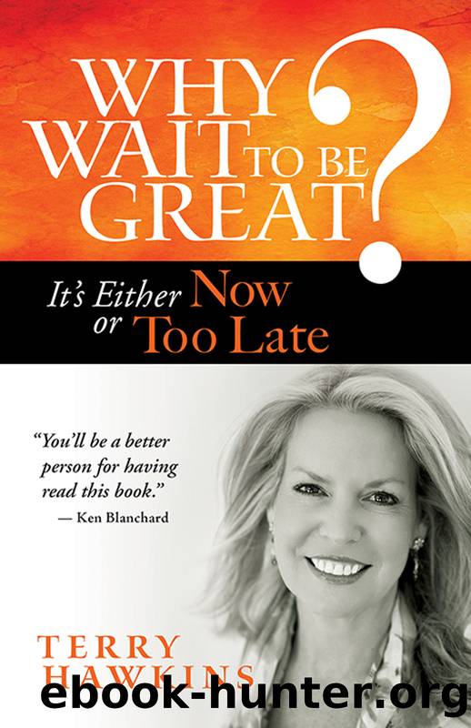 Why Wait to Be Great? by Hawkins Terry;