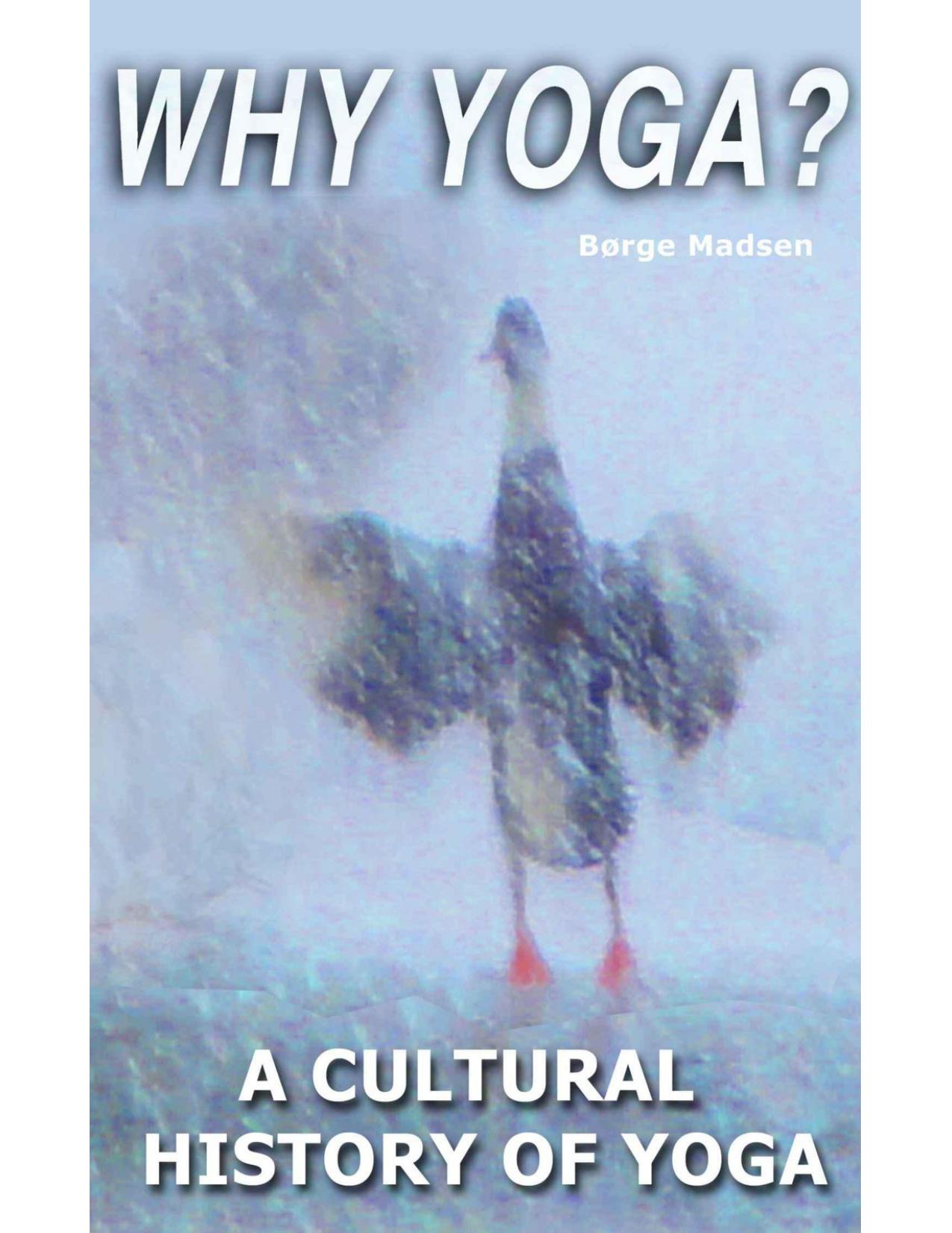 Why Yoga? A Cultural History of Yoga by Børge Madsen