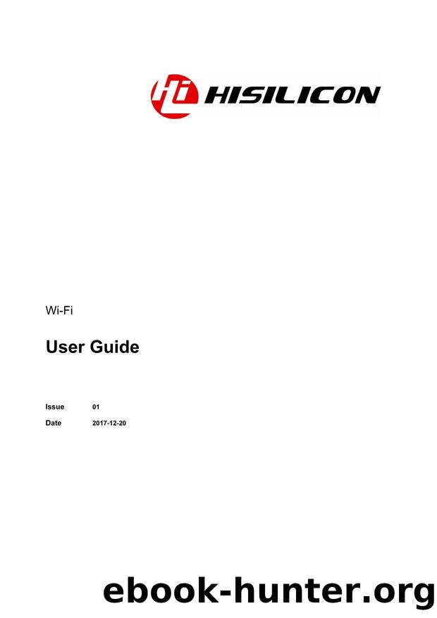 Wi-Fi User Guide by 邵亚军