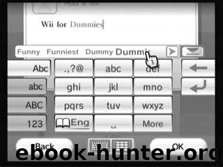 Wii for Dummies (ISBN by 0470402970)