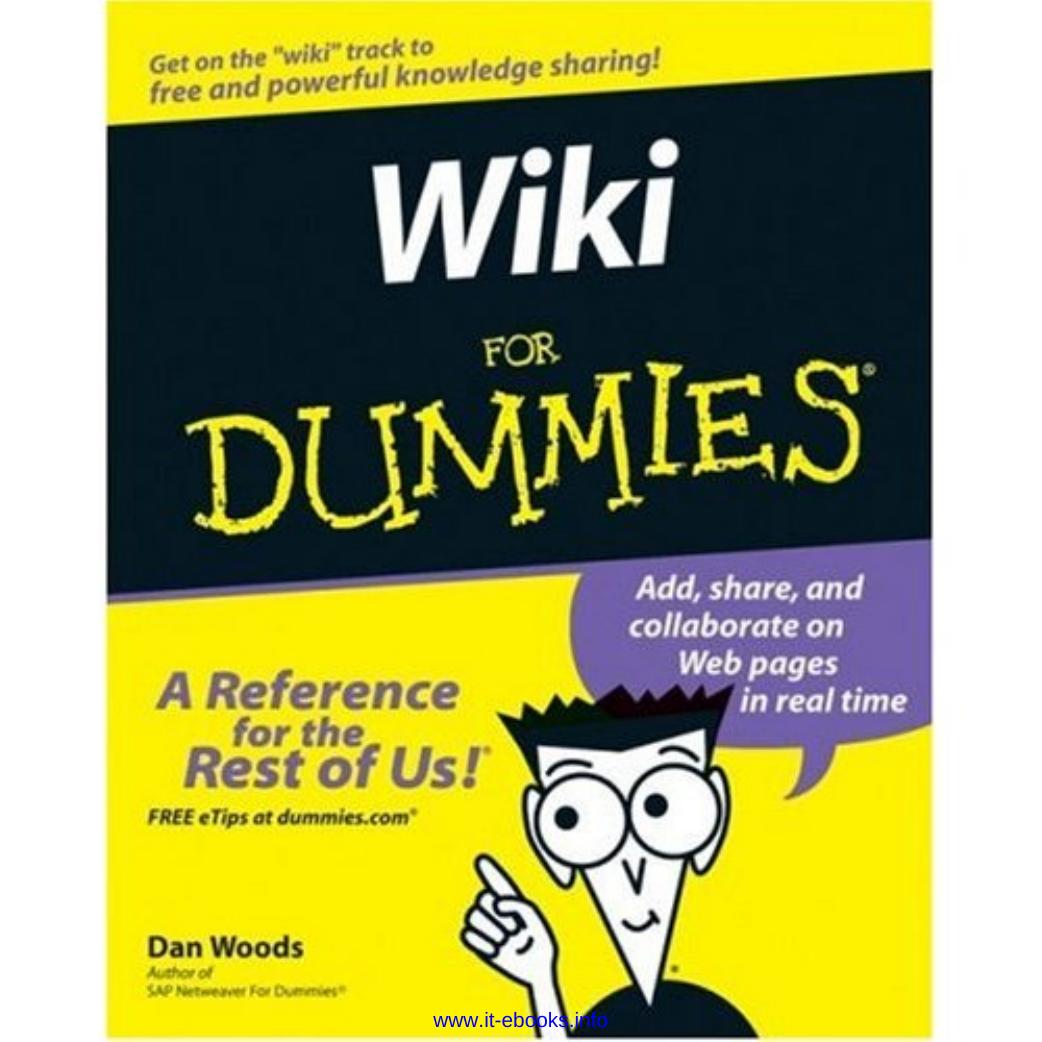 Wikis For Dummies by Unknown