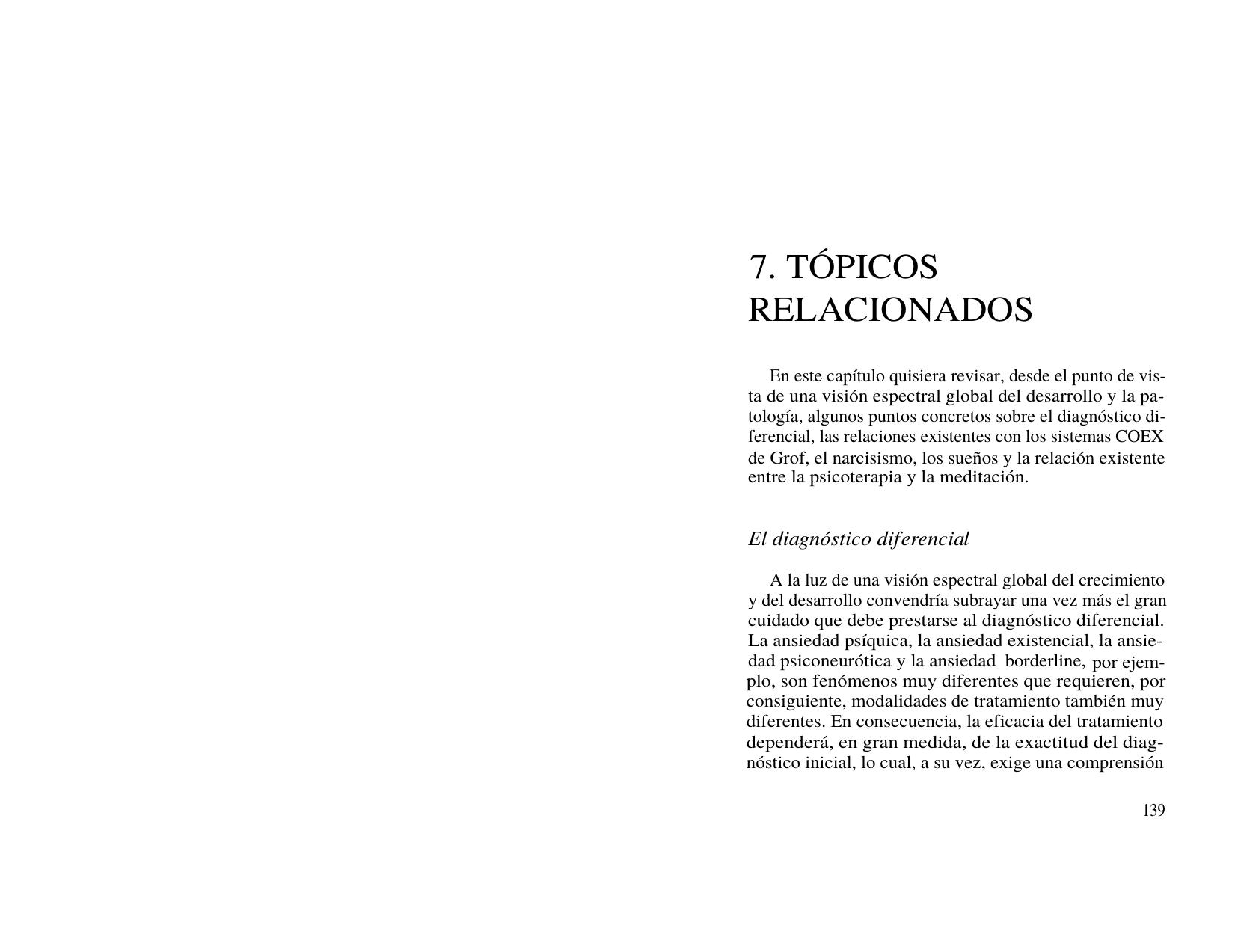 Wilber, Ken - PsicologÑa integral (Transformations of consciousness) by pсginas 139 a 178