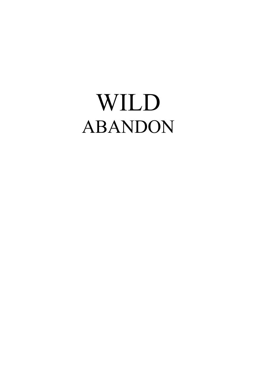 Wild Abandon by Ronica Black