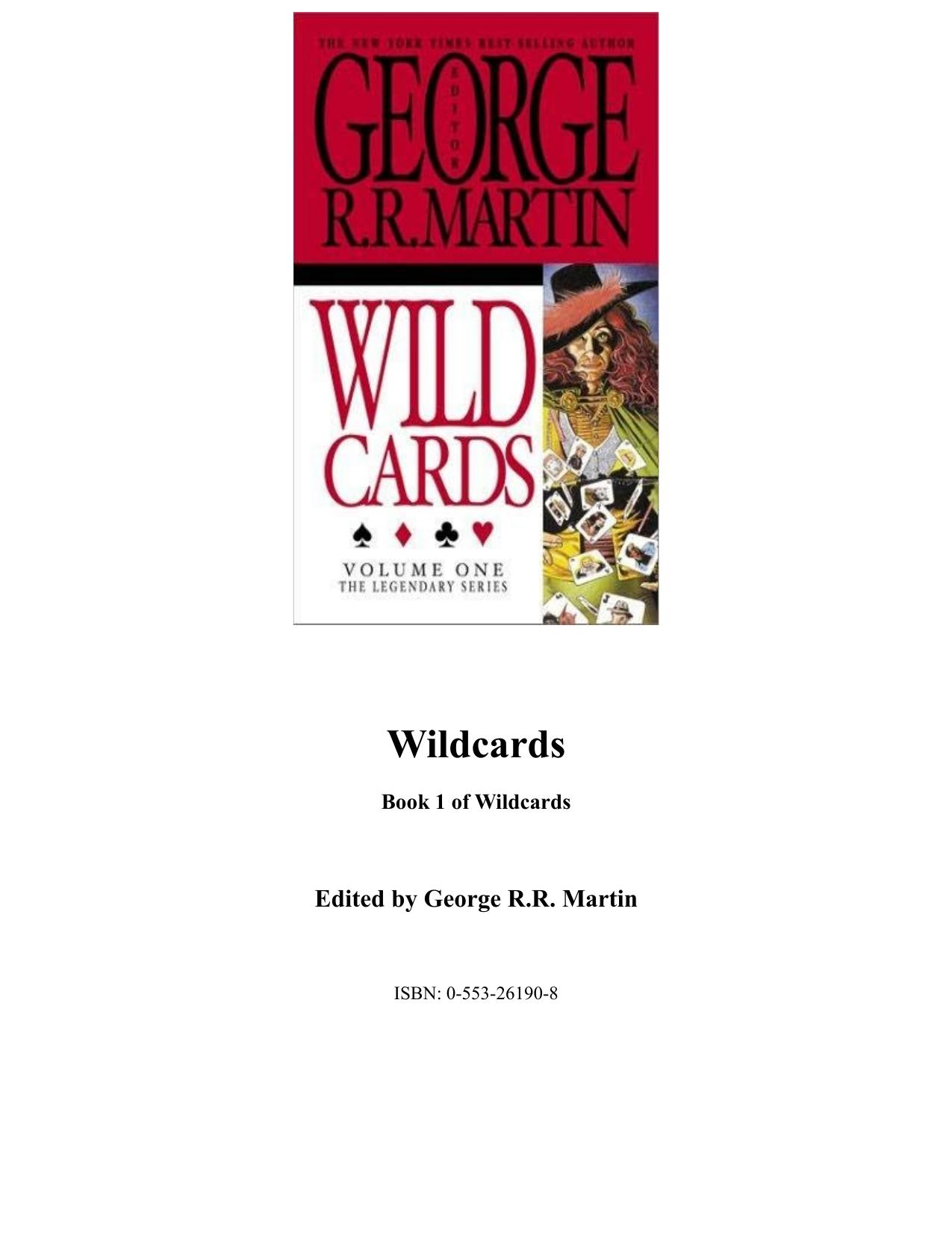 Wild Cards 01, Wild Cards by George R. R. Martin
