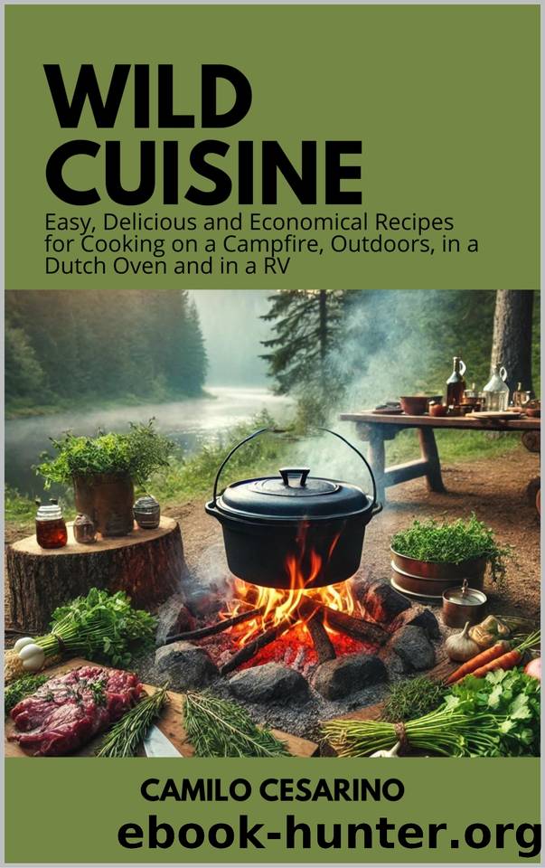 Wild Cuisine: Easy, Delicious and Economical Recipes for Cooking on a Campfire, Outdoors, in a Dutch Oven and in a RV (Raw and Unfiltered) by Cesarino Camilo