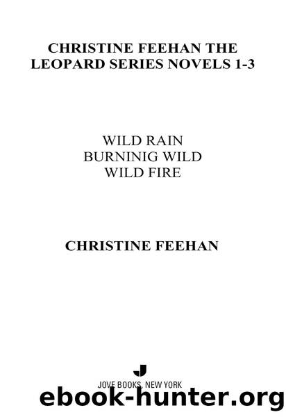 Wild Rain  Burning Wild  Wild Fire by Christine Feehan
