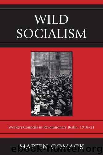 Wild Socialism: Workers Councils in Revolutionary Berlin, 1918-21 by Comack Martin