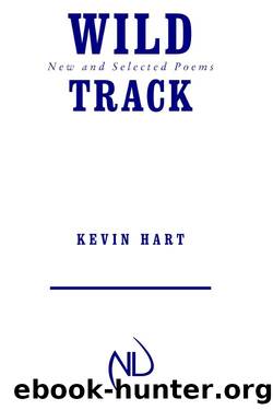 Wild Track by Kevin Hart