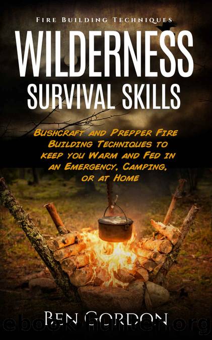 Wilderness Survival Skills - Fire Building Techniques: For Camping, Bushcraft, and Preppers by Gordon Ben