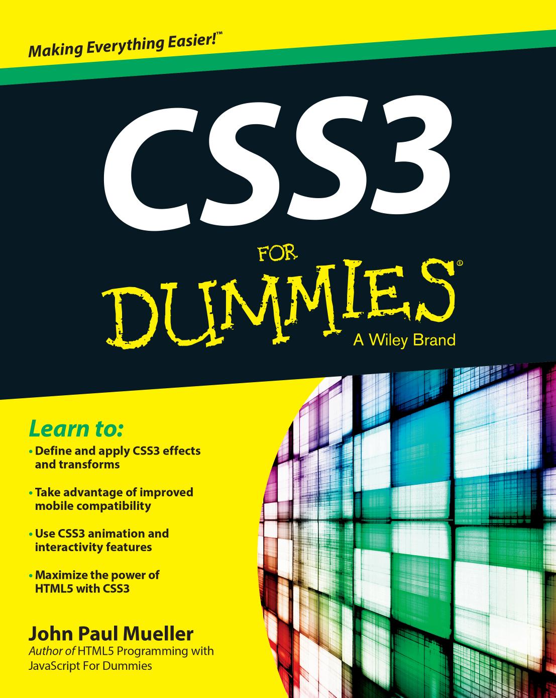 Wiley CSS3 for Dummies (2014) by Unknown