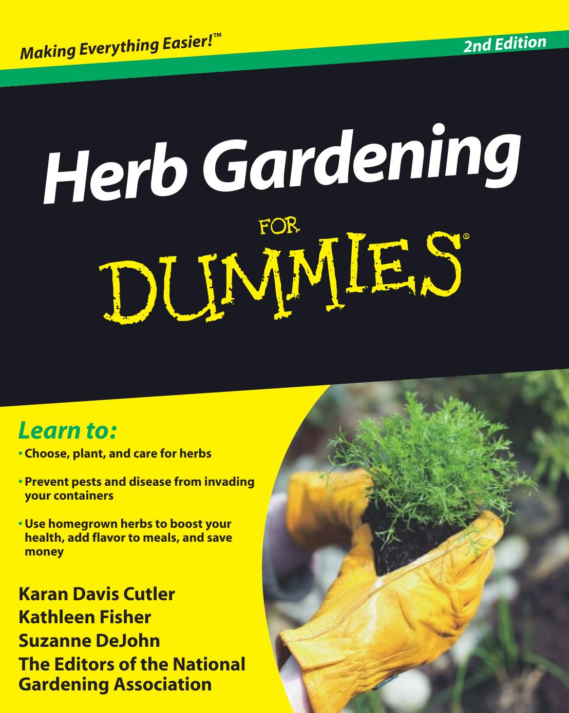 Wiley Herb Gardening for Dummies 2nd (2011) by Unknown