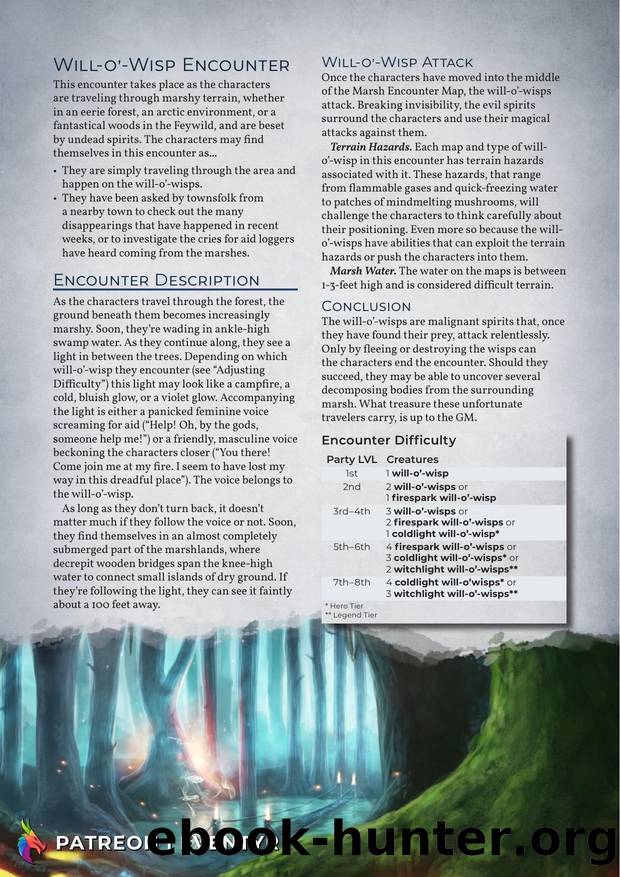 Will-o-Wisp Encounter Hero by Unknown