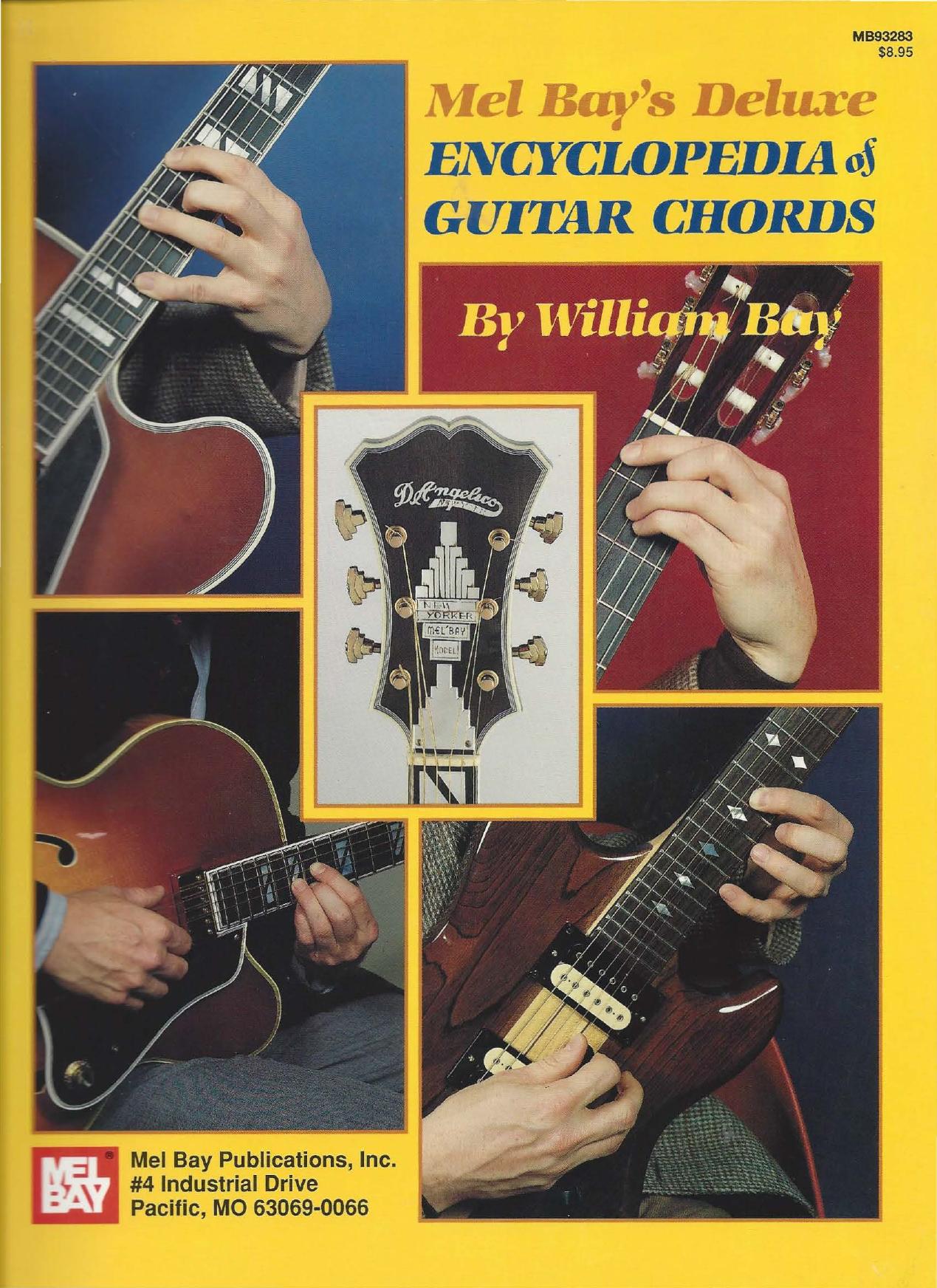 William Bay by Mel Bay's Deluxe Encyclopedia Of Guitar Chords (1971)