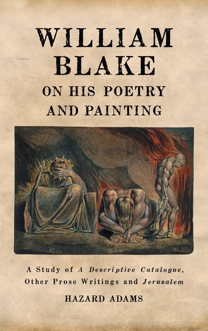 William Blake on his poetry and painting : a study of A descriptive catalogue, other prose writings and Jerusalem by Blake William; Adams Hazard