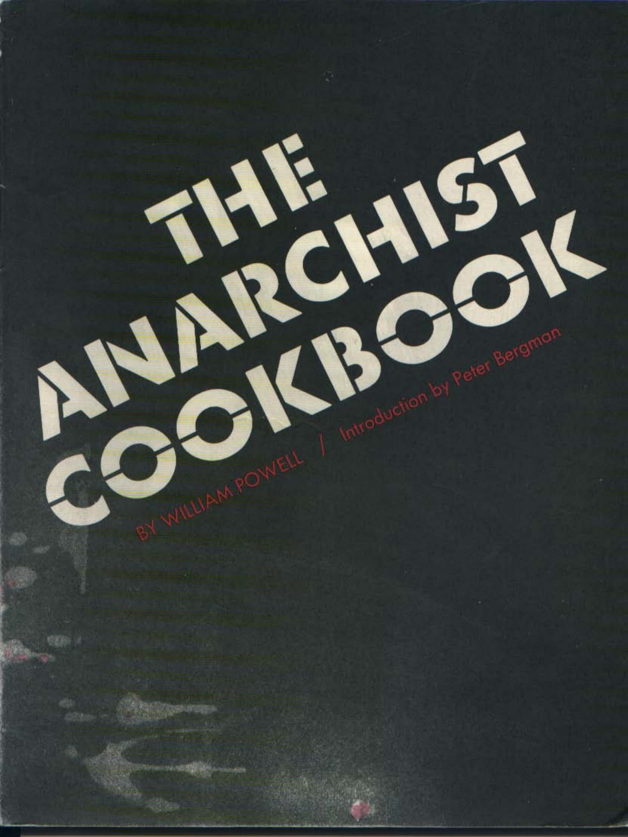 William Powell by The Anarchist Cookbook