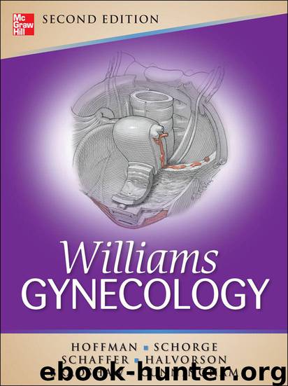 Williams Gynecology by Hoffman Barbara & Schorge John & Schaffer Joseph & Halvorson Lisa & Bradshaw Karen & Cunningham F