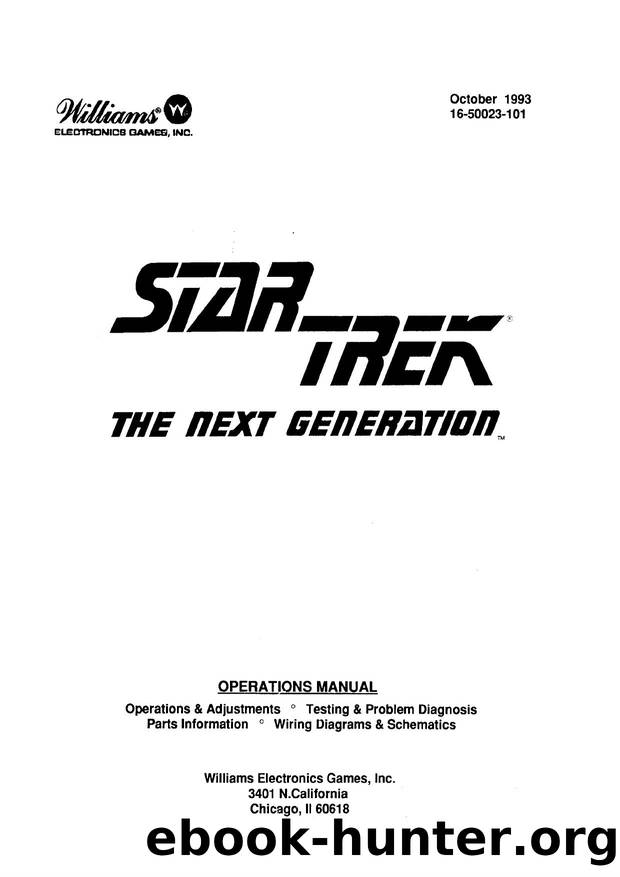 Williams Star Trek: The Next Generation (LX-7) by AntoPISA