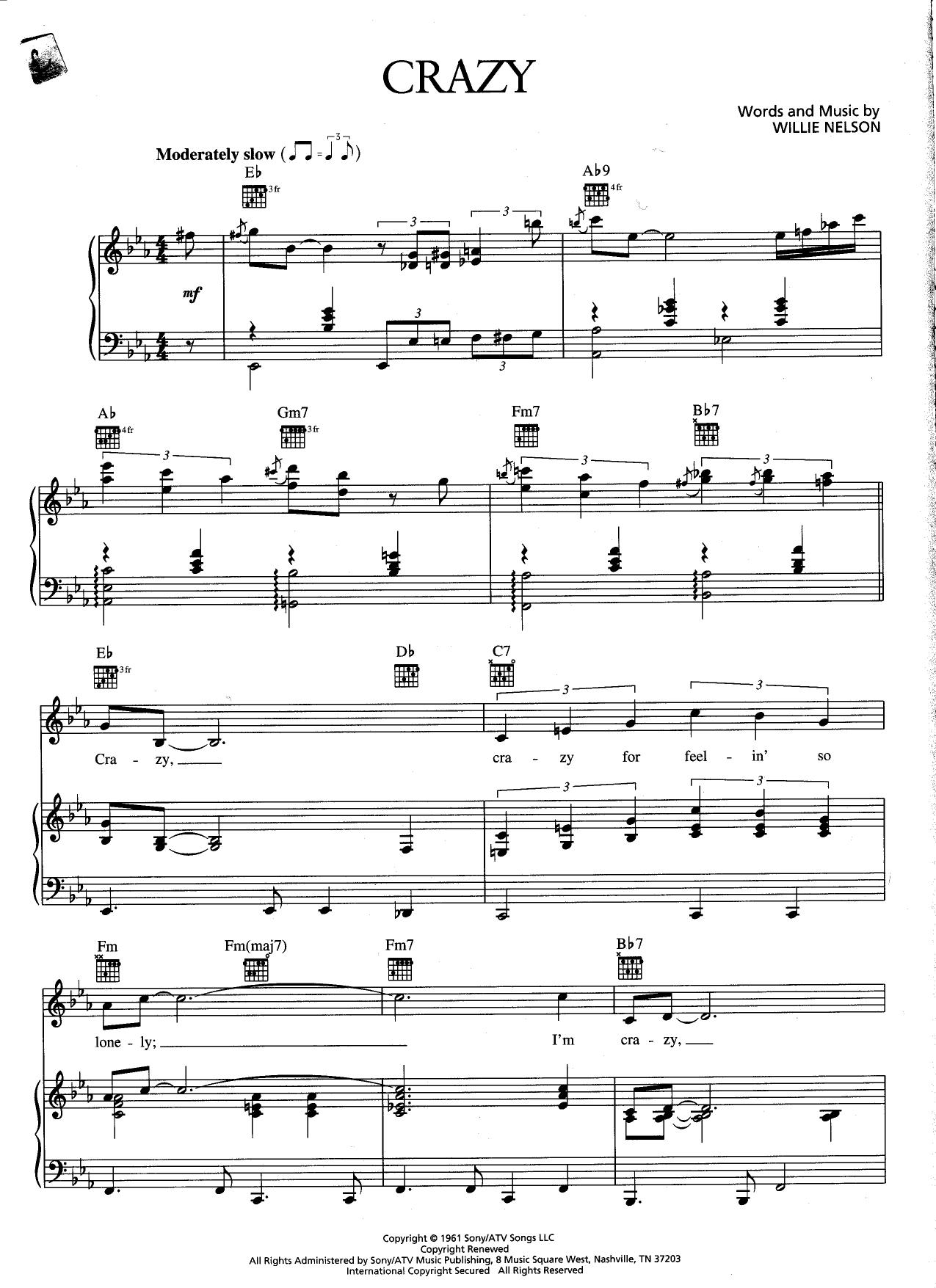 Willie Nelson by Crazy