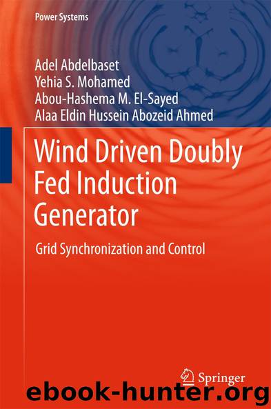 Wind Driven Doubly Fed Induction Generator by Mohamed Yehia S. El-Sayed Abou-Hashema M. Ahmed Alaa Eldin Hussein Abozeid
