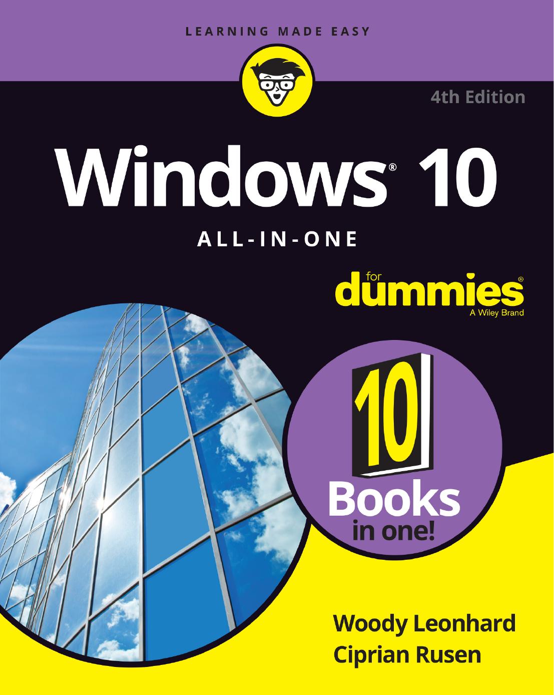Windows 10 All-In-One for Dummies. by Woody Leonhard