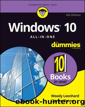 Windows 10 All-in-One For Dummies by Woody Leonhard & Ciprian Adrian Rusen