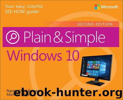 Windows 10 Plain & Simple by Nancy Muir Boysen & Michael Miller