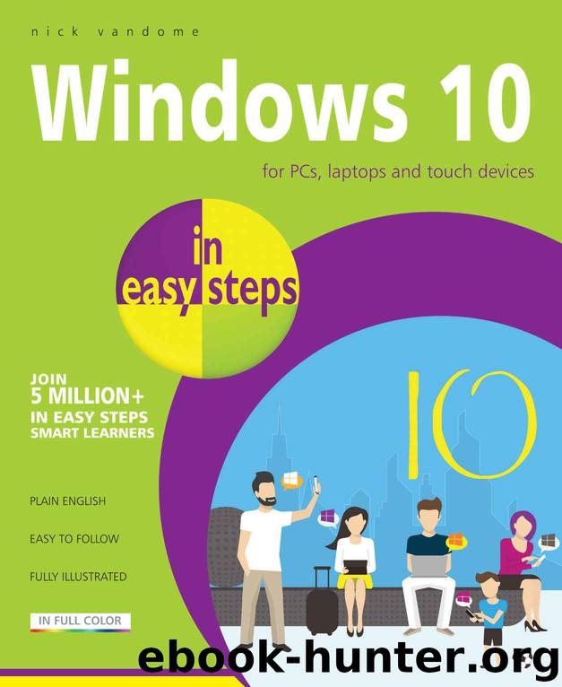 Windows 10 in easy steps by Vandome Nick