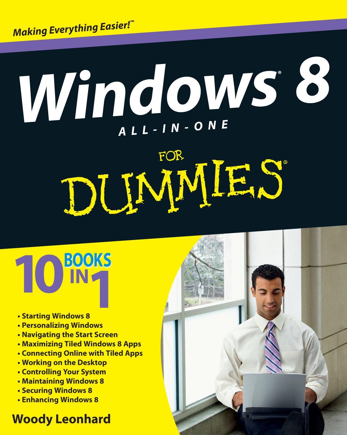 Windows 8 All-in-One For Dummies by Woody Leonhard