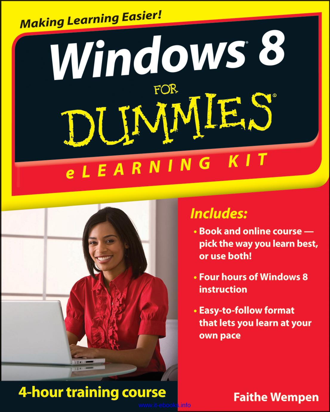 Windows 8 eLearning Kit For Dummies by Faithe Wempen