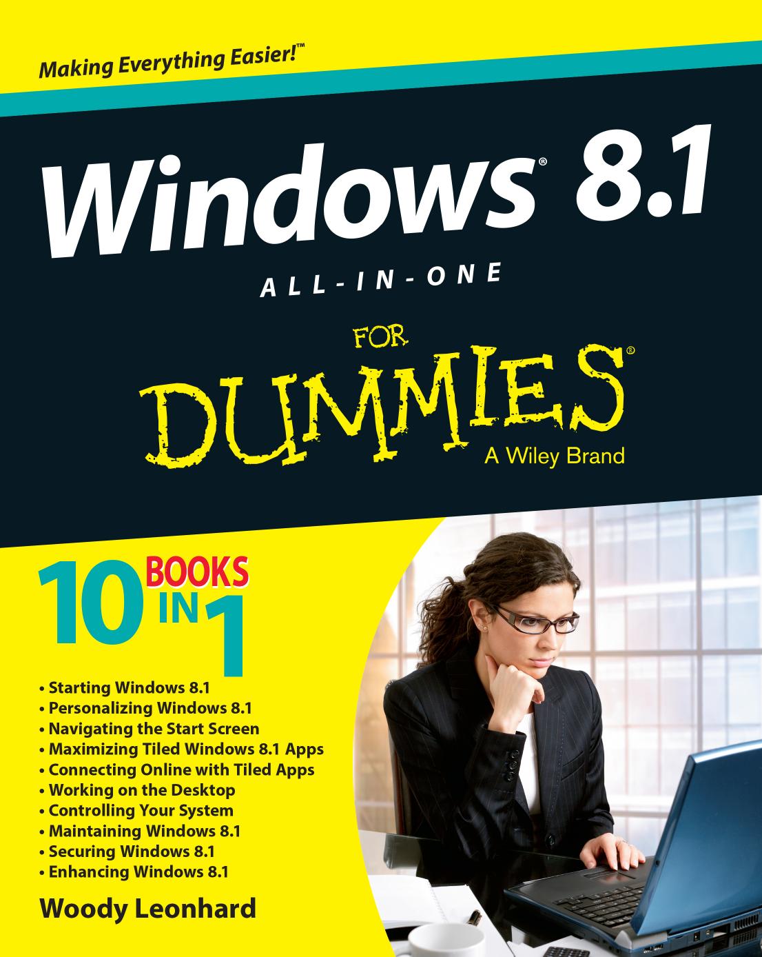 Windows 8.1 All-in-One For Dummies by Woody Leonhard