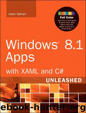 Windows 8.1 Apps With XAML and C# Unleashed by Adam Nathan
