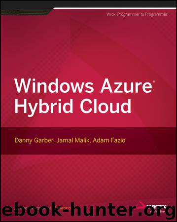 Windows Azure® Hybrid Cloud by Danny Garber & Jamal Malik & Adam Fazio