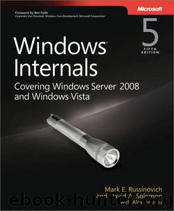 Windows Internals, Fifth Edition by David Solomon & Mark Russinovich