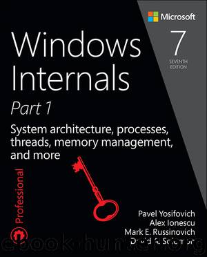 Windows Internals, Part 1: System architecture, processes, threads, memory management, and more by Pavel Yosifovich & Alex Ionescu & David A. Solomon