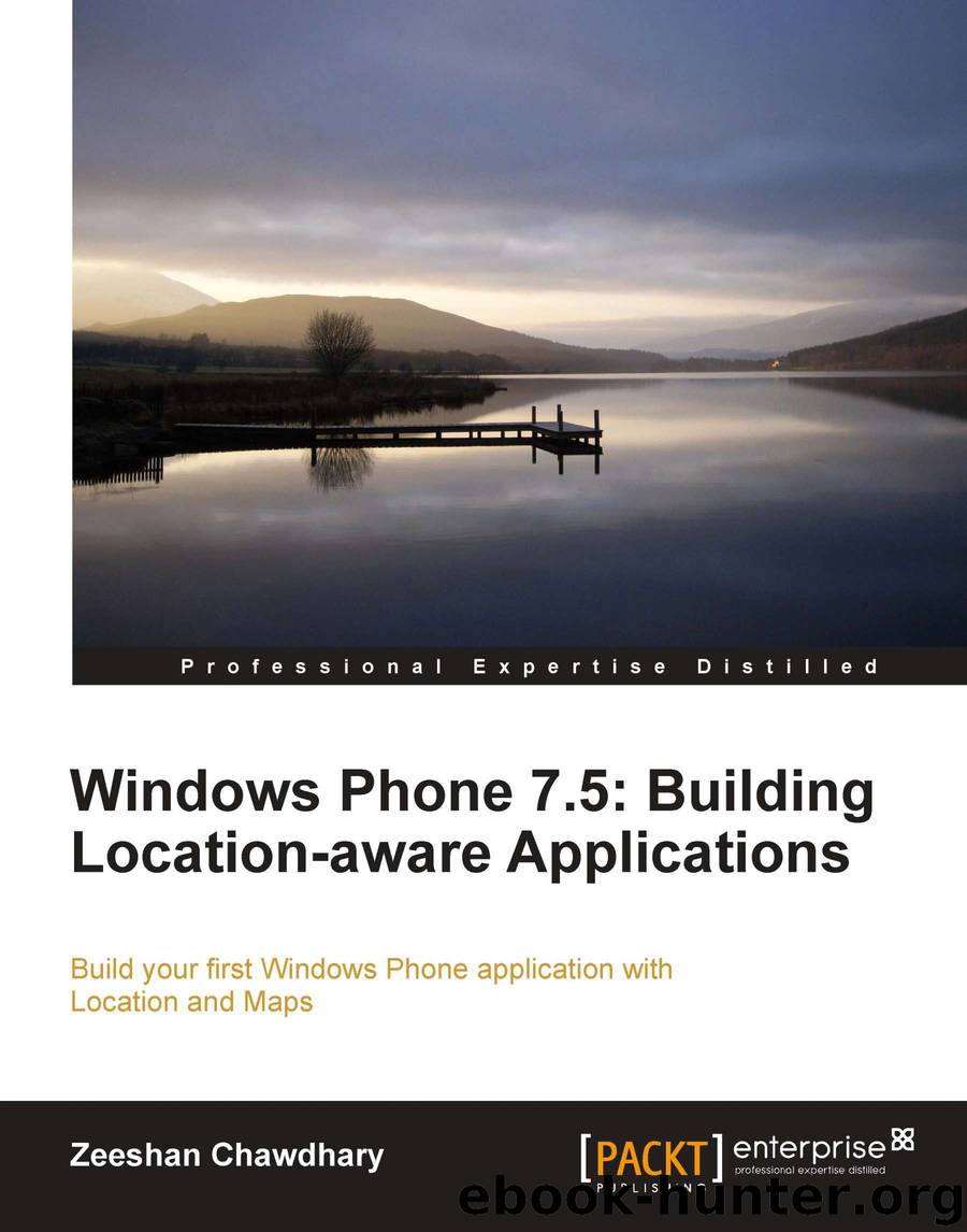 Windows Phone 7.5: Building Location-aware Applications by 2012