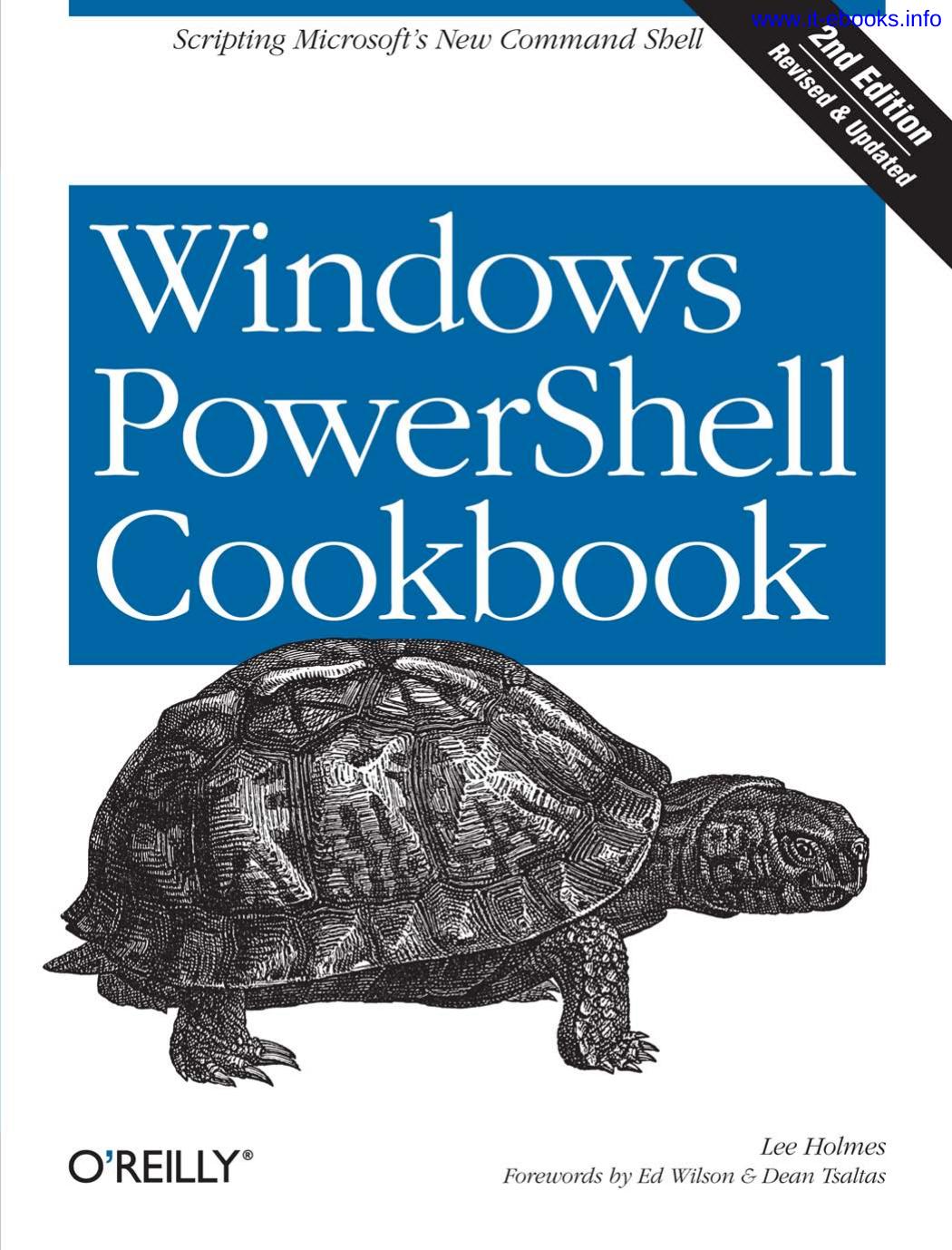 Windows Powershell Cookbook by Unknown