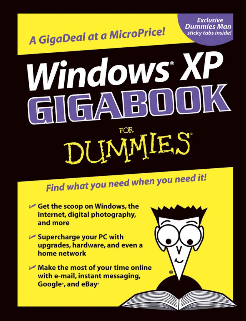 Windows XP Gigabook for Dummies by unknow