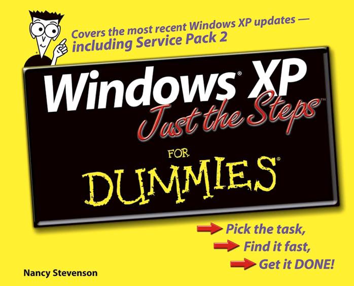 Windows XP Just the Steps for Dummies by Stevenson Nancy