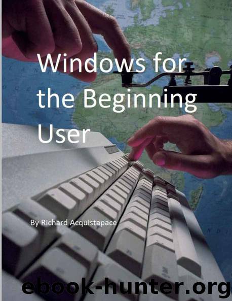 Windows for the Beginning User by Richard Acquistapace