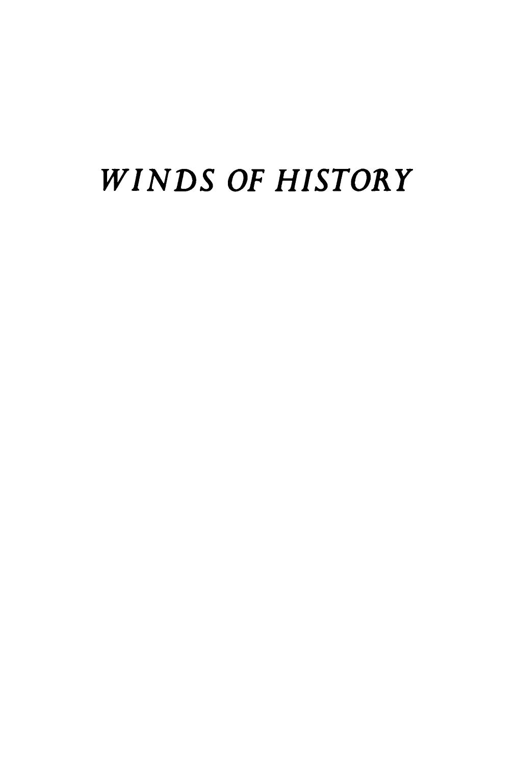 Winds Of History: The German Years Of Lucius Du Bignon Clay by John H. Backer