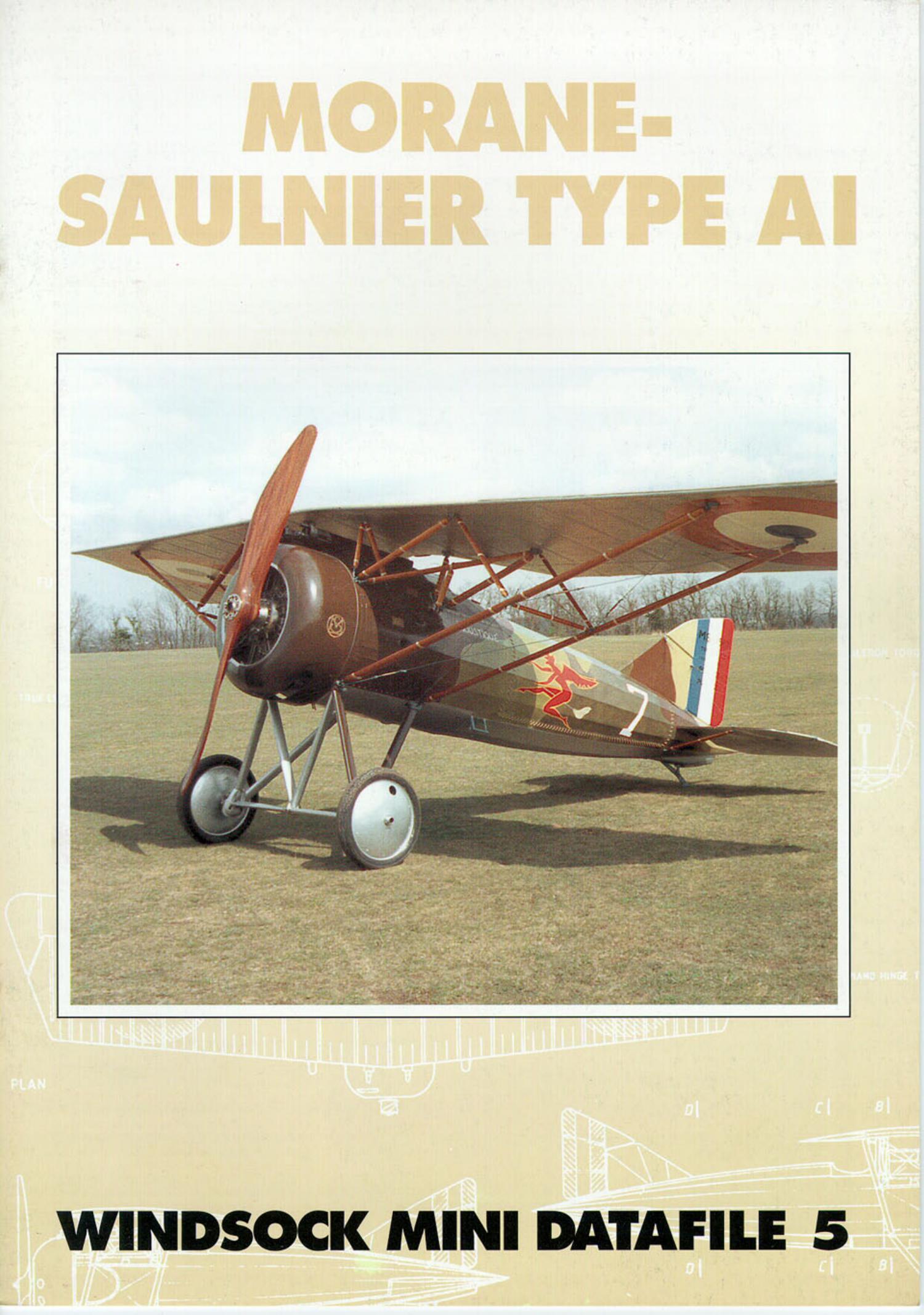 Windsock by Mini Datafile 005 Morane Saulnier AI
