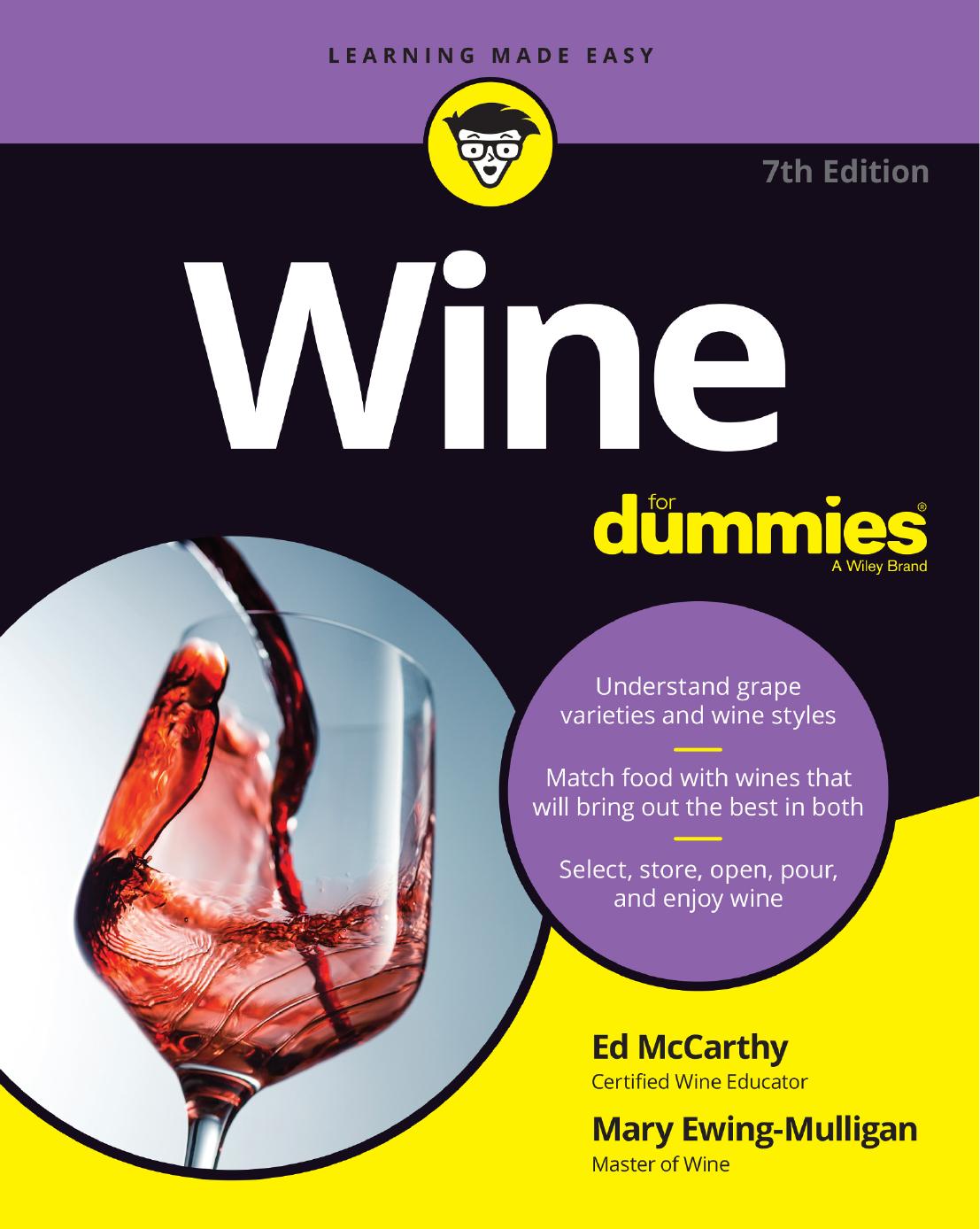 Wine for Dummies, by Dummies