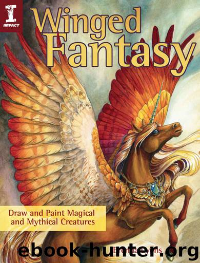 Winged Fantasy: Draw and Paint Magical and Mythical Creatures by Brenda Lyons