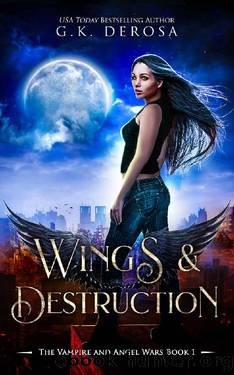 Wings & Destruction: The Vampire and Angel Wars Book 1 by G.K. DeRosa