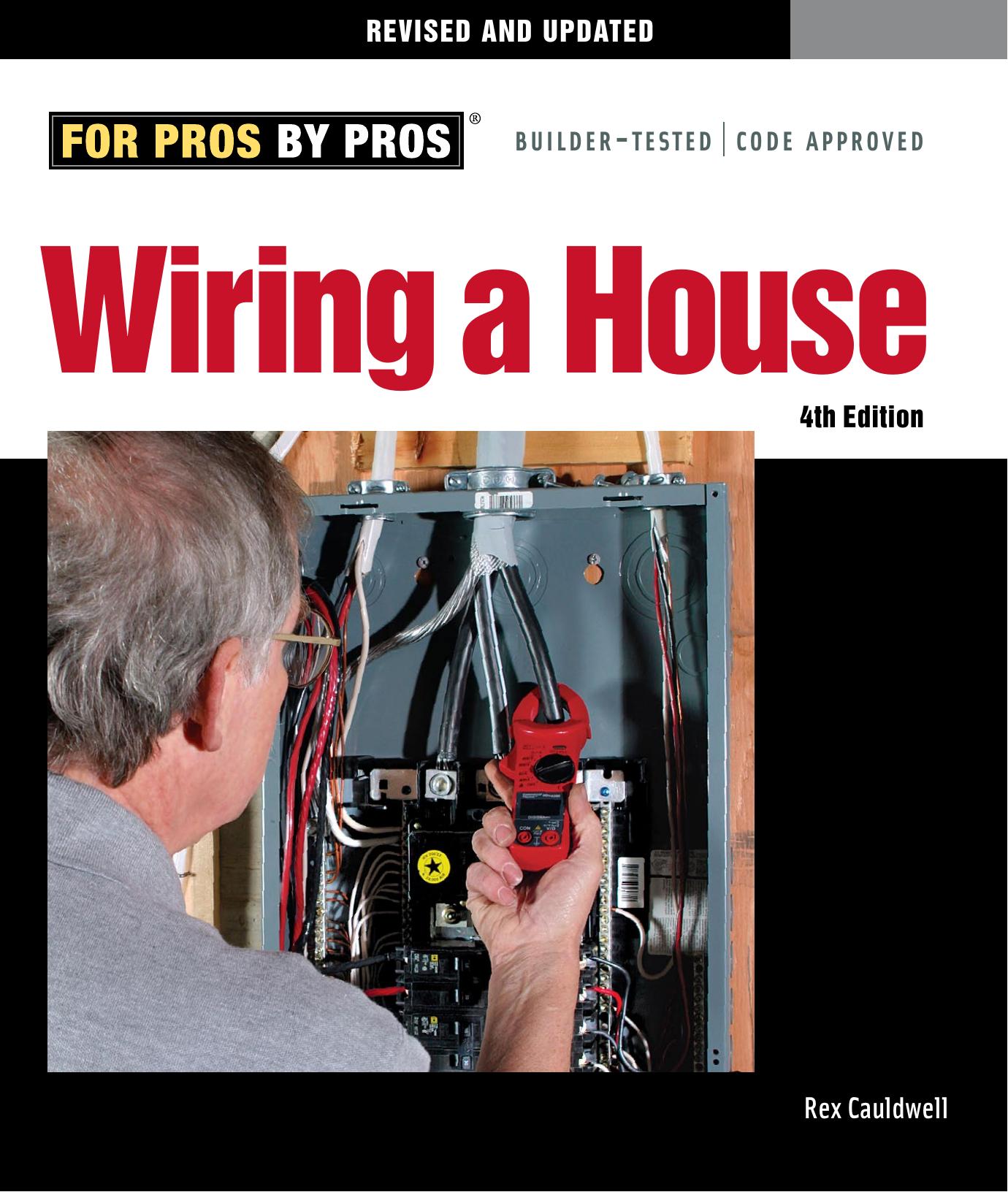 Wiring a House by Rex Cauldwell