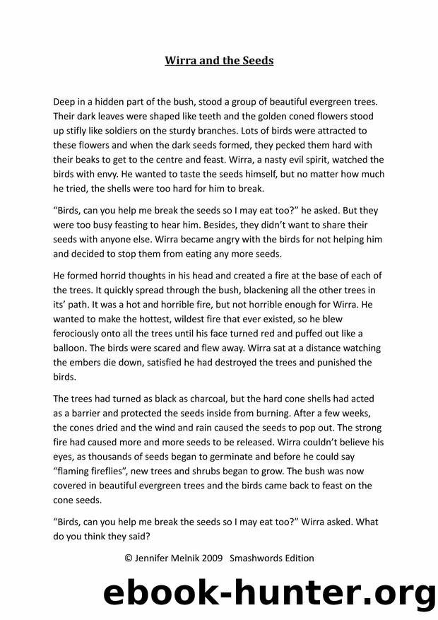 Wirra And The Seeds by Unknown